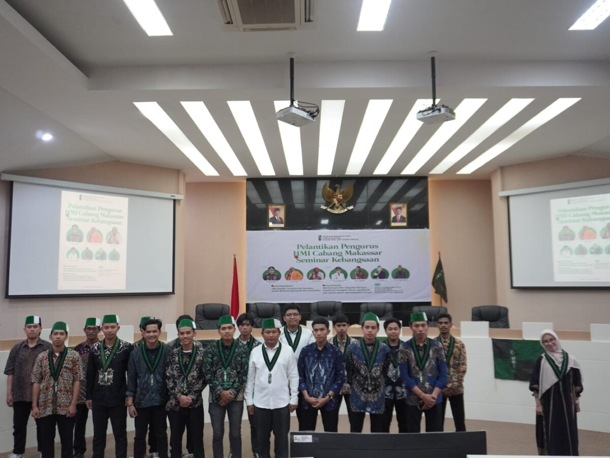 Pengurus HMI Cabang Makassar Sukses Gelar Pelantikan dan Seminar Kebangsaan
