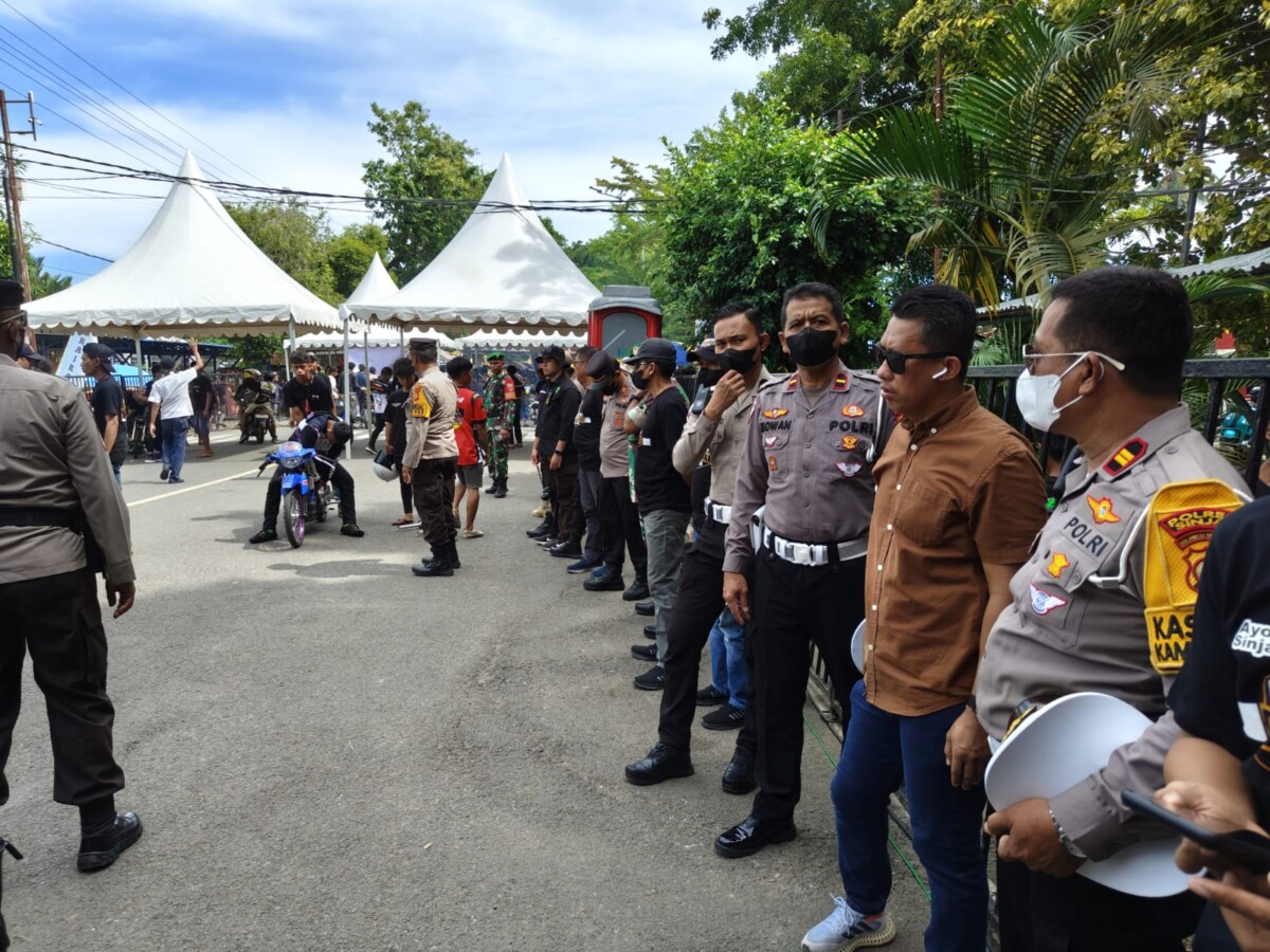 Polres Sinjai Perketat Pengamanan Drag Bike Kapolres Cup I Championship 2025