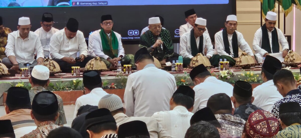 Songsong Puncak HAB 79, Kanwil Kemenag Sulsel Gelar Zikir dan Doa