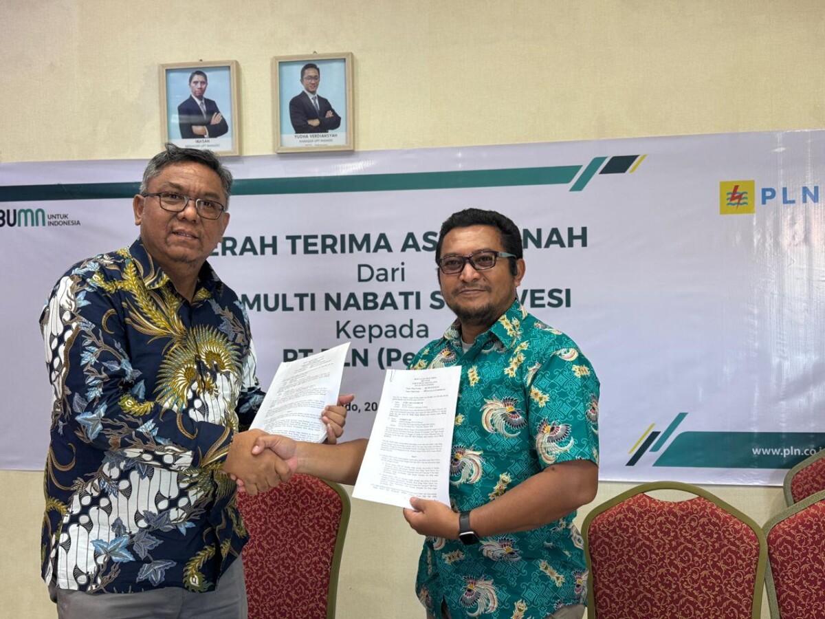 Perkuat Jaringan Listrik di Sulawesi Utara, PLN terima Aset Hibah dari Wilmar Group