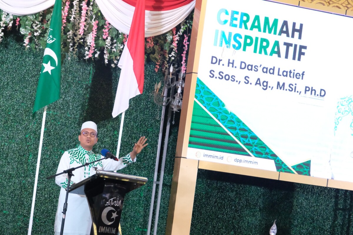 Ceramah Inspiratif Das'ad Latif Pada Milad 61 Tahun IMMIM