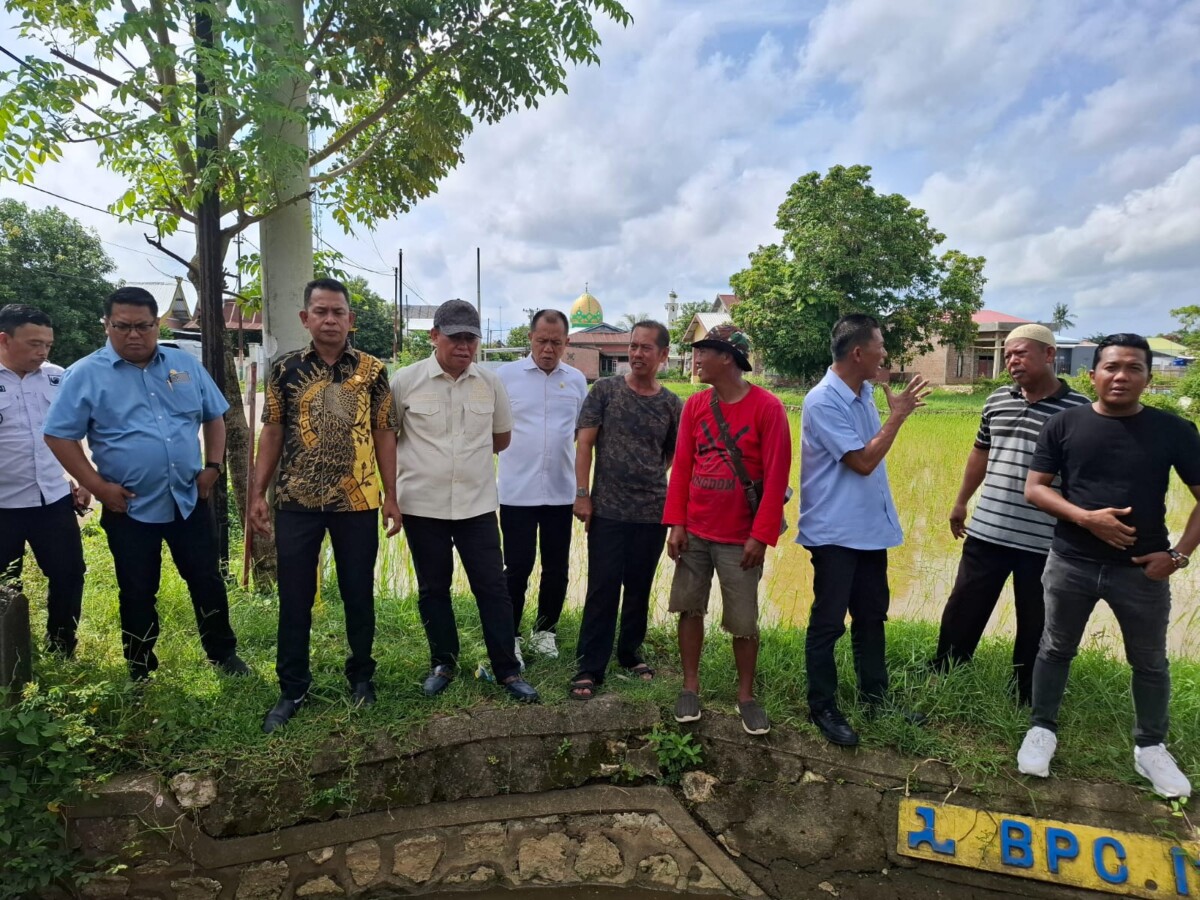 Kunjungi Irigasi Terbengkalai di Pangkep, Komisi D Bakal Teruskan Aspirasi Petani ke Kementerian