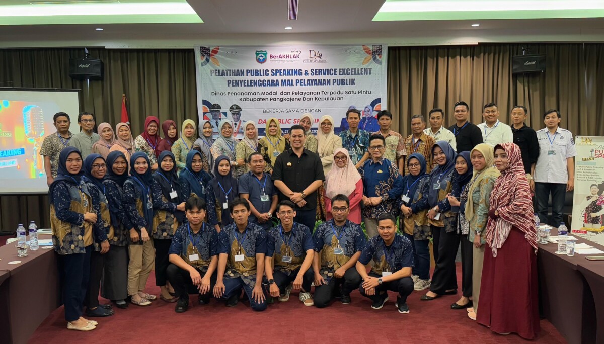 DPMPTSP Tingkatkan Kemampuan Public Speaking - Service Exelent Petugas MPP