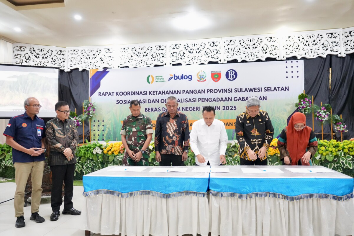 Sekda Jufri Rahman Harap Stakeholder Kompak Selesaikan Persoalan Ketahanan Pangan di Sulsel