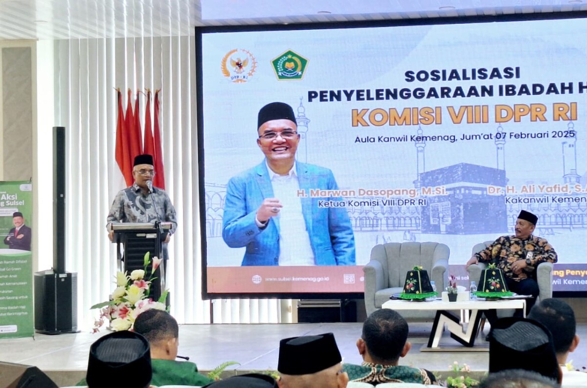Ketua Komisi VIII DPR RI Tanyakan Kesanggupan Asrama Haji Makassar Berangkatkan 5 Kloter Setiap Hari