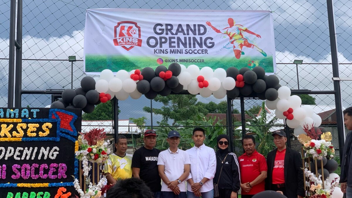 Kins Mini Soccer Resmi Hadir di Kota Sengkang