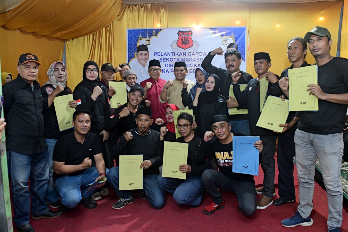 Pelantikan Ketua PAC Garda 145 Se-Kota Makassar, IAS: Jadilah Mata dan Telinga MULIA