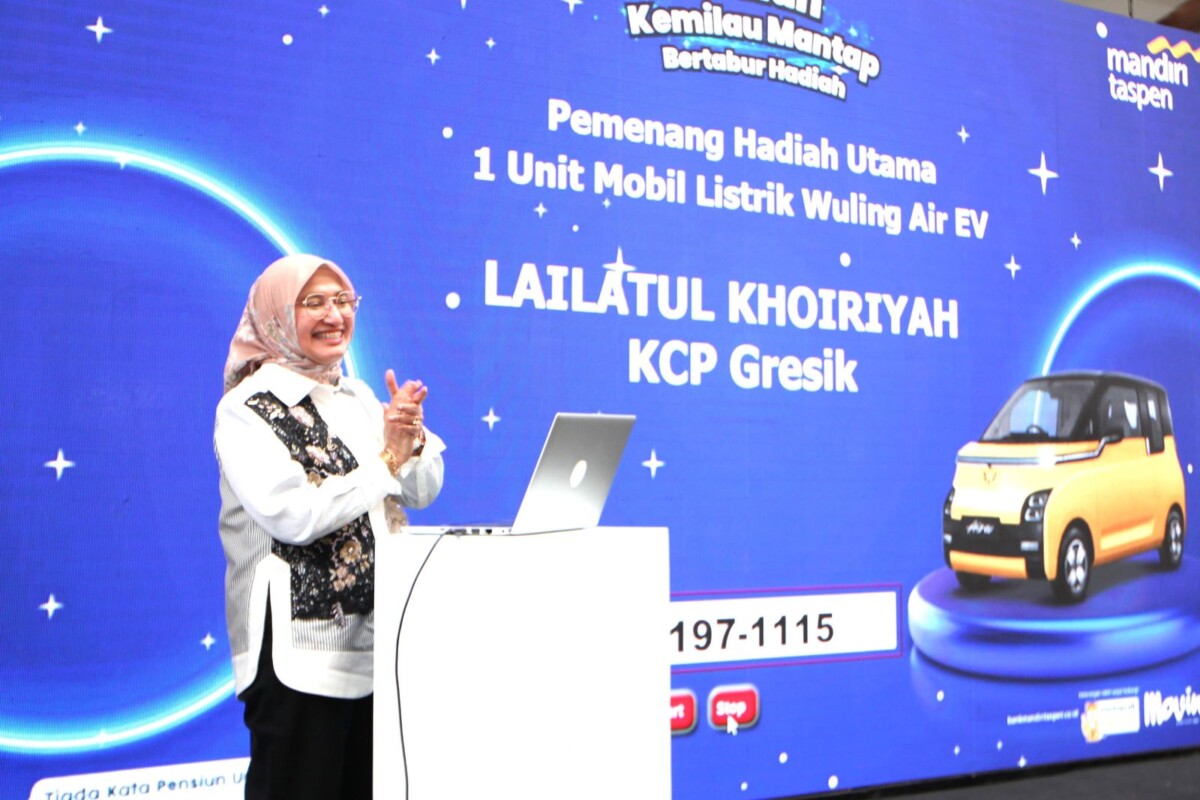 Bank Mandiri Taspen Gelar Undian Kemilau Mantap Bertabur Hadiah Tahap II