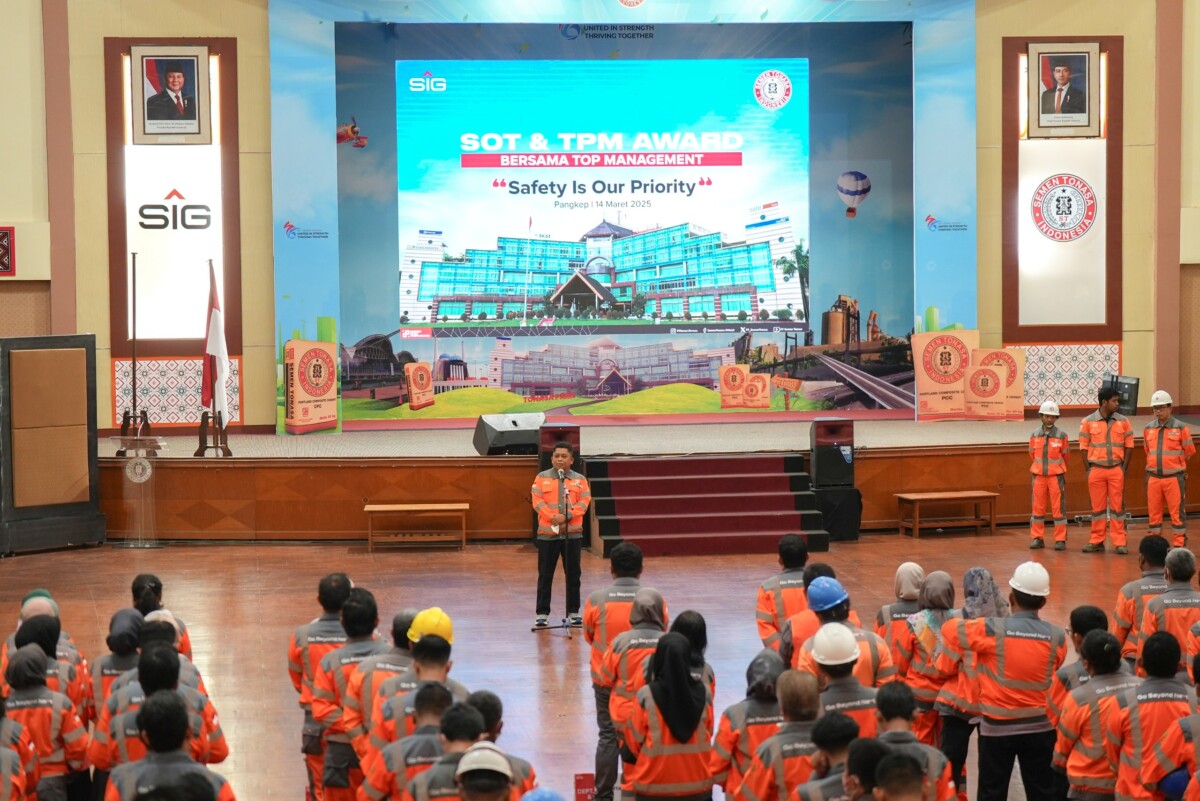 PT Semen Tonasa Gelar SOT dan Genba, Tingkatkan Keselamatan Kerja Serta Efisiensi Operasional