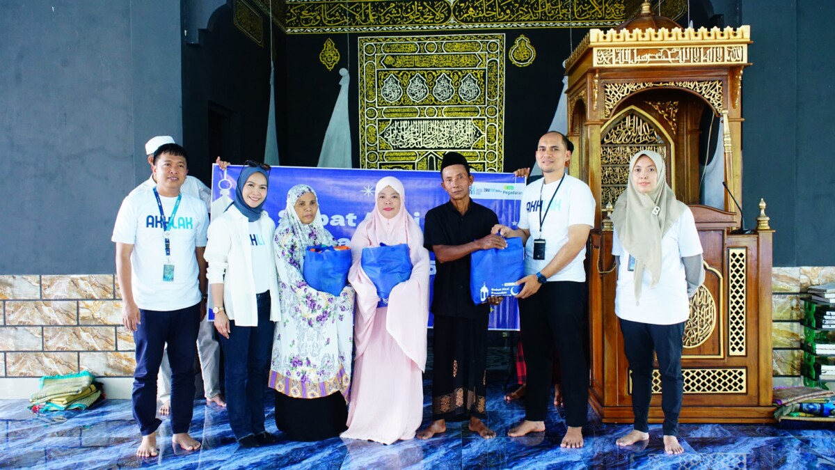 Pegadaian Kanwil Makassar Berbagi Kepedulian di Sobat Aksi Ramadan BUMN 2025