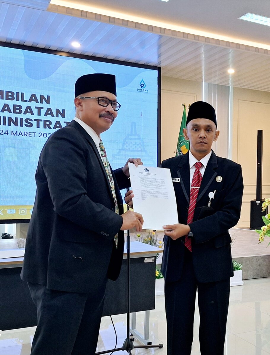 Sumarjo Jabat Pembimas Buddha Kanwil Kemenag Sulsel
