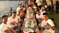Bukber dan Berbagi Takjil, Momen Bharaduta Dermaga Polres Pelabuhan Makassar Jalin Kebersamaan