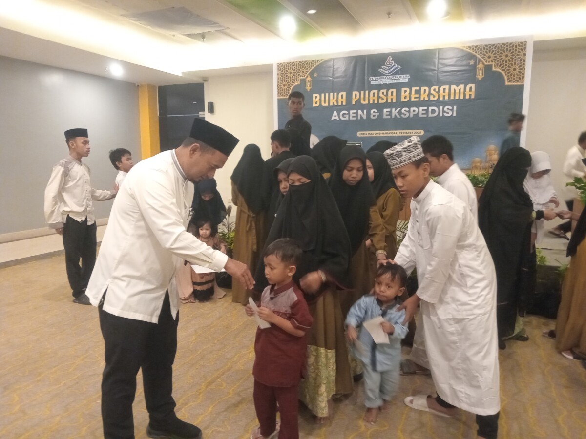 Dharma Lautan Makassar Buka Bersama Agen dan Ekspedisi