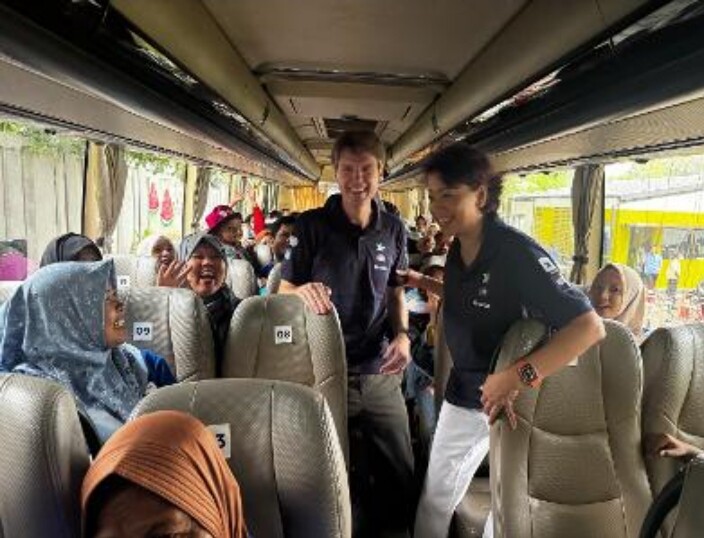 XL Axiata Gelar Mudik Bareng, Ratusan Pengecer dan Karyawan Pulang Kampung Gratis