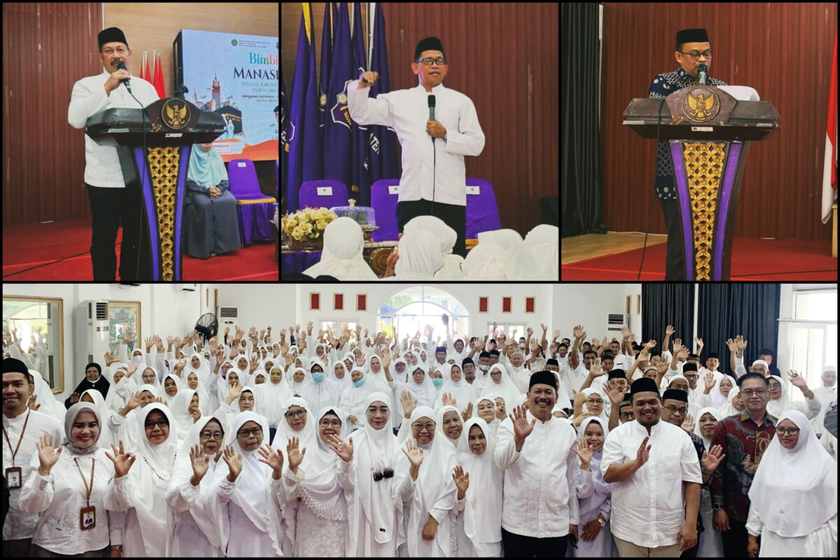 Wabup Enrekang Buka Manasik, Kakanwil Kemenag Minta Petugas Serius Layani Jemaah Haji