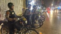 Ciptakan Rasa Aman pada Malam Hari, Satsamapta Polres Pelabuhan Makassar Rutin Patroli