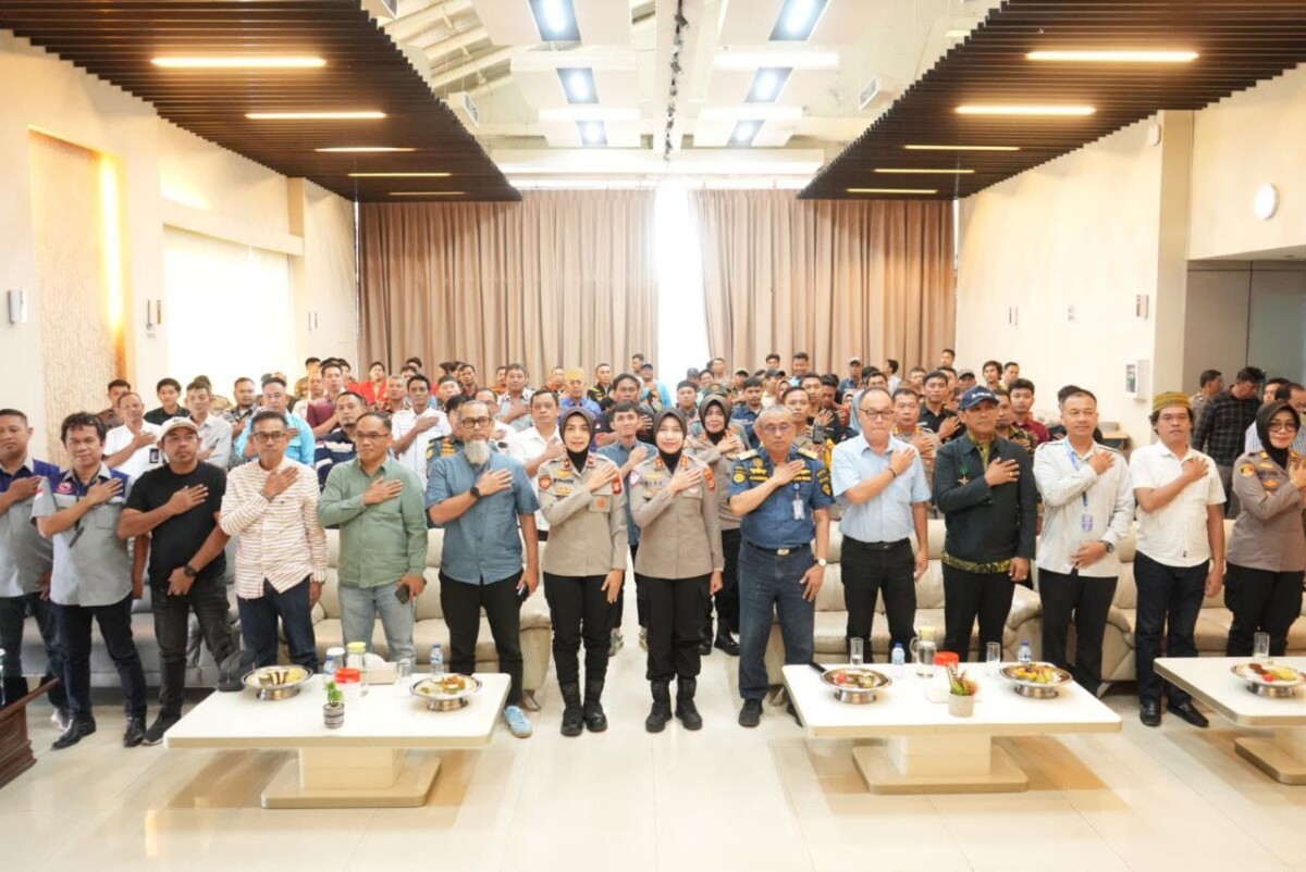 Jelang May Day, Polres Pelabuhan Makassar Silaturahmi dengan Mitra Kamtibmas Polri