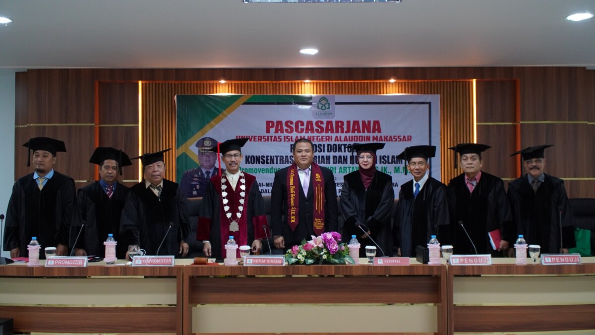 Buktikan Toleransi, Kapolres Sintang Beragama Hindu Raih Doktor Hukum Islam di UIN Alauddin