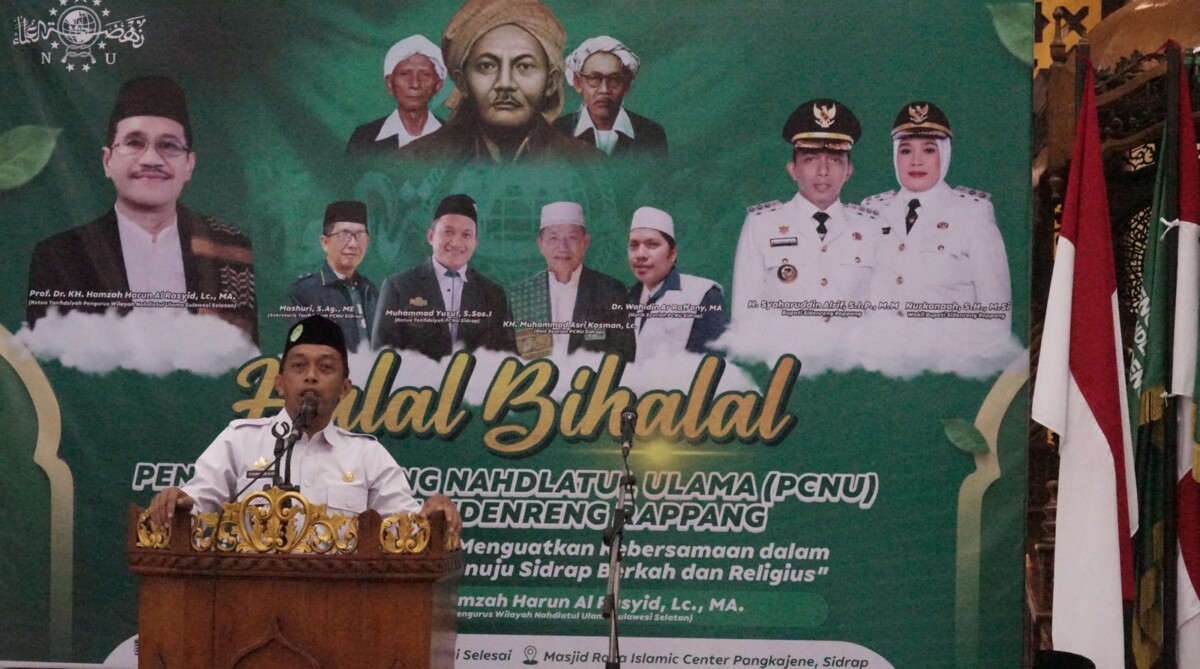 Hadiri Halal Bihalal NU, Syaharuddin Alrif: Perkuat Sinergi Bangun Daerah Religius