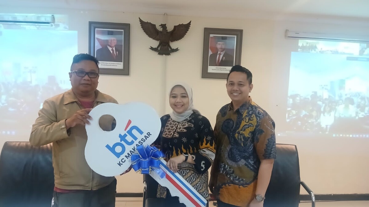 BTN Makassar Fasilitasi Wartawan Miliki Rumah Subsidi