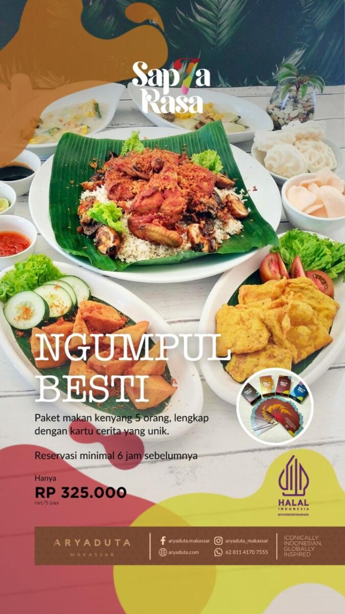 “Setiap Meja Punya Cerita”: Ini Cara ARYADUTA Mengubah Pengalaman Bersantap Jadi Penuh Cerita