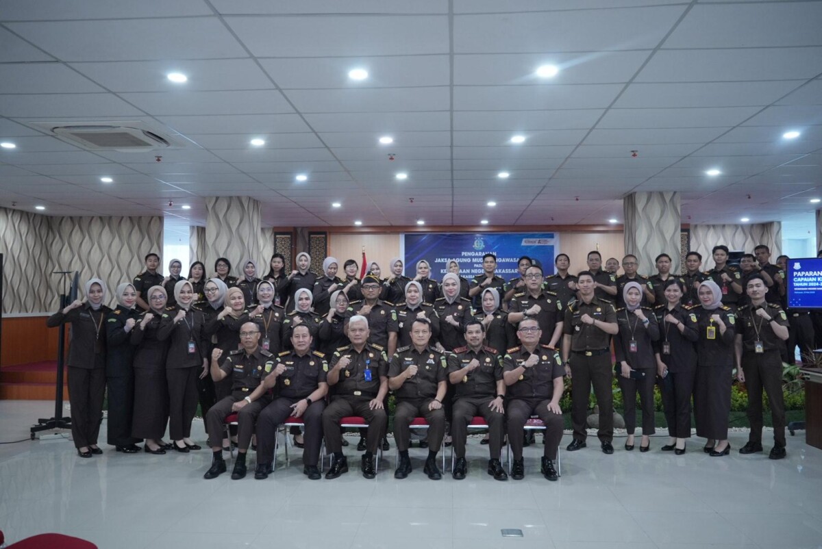 Inspeksi Pimpinan di Kejari Makassar, Jamwas Kejagung Tekankan Insan Adhyaksa Terus Berinovasi