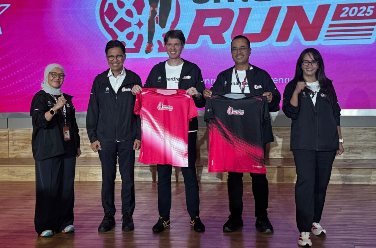 5.000 Pelari Ikuti Kompetisi Lari SMARTFREN RUN 2025, Total hadiah 200 Juta Untuk Pemenang
