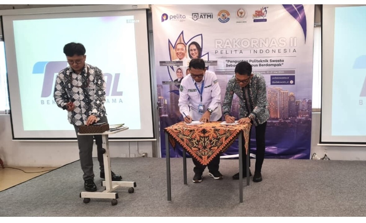 Direktur Polimerz Hadiri Rakornas ke-2 dan HUT ke-3 Pelita Indonesia