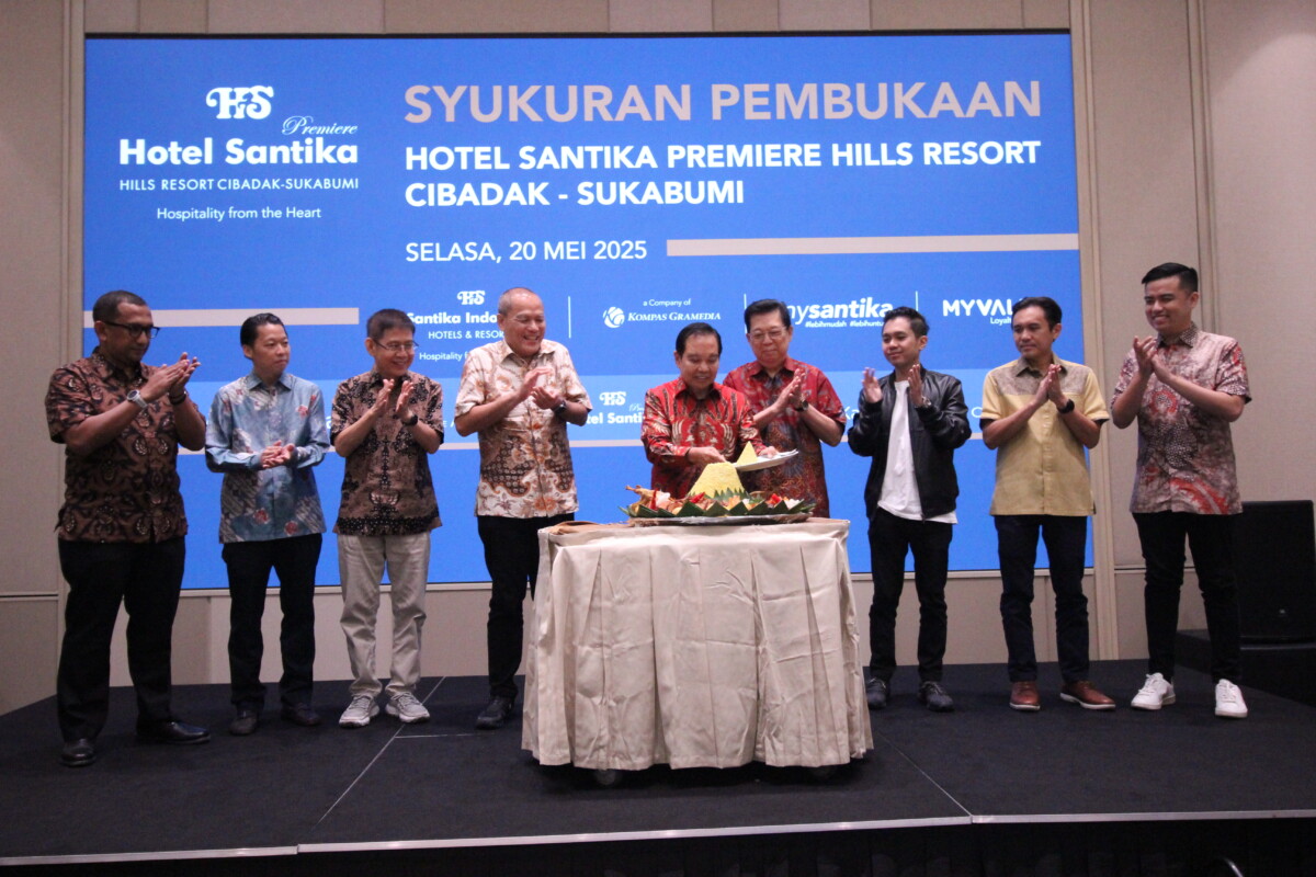 Soft Launching Hotel Santika Premiere Hills Resort Cibadak-Sukabumo Dirayakan Sebagai Tanda Mulai Beroperasi