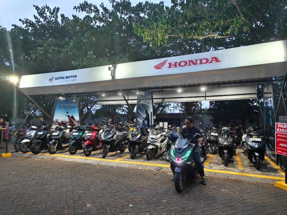 Asmo Sulsel Resmikan Area Parking Exclusive Honda Premium Matic di Trans Studio Mall Makassar