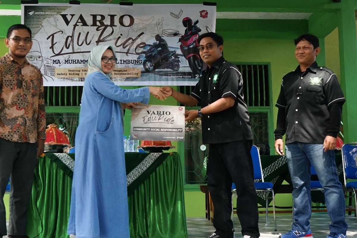 Vario EduRide – Komunitas Vario Berbagi Ilmu Keselamatan Berkendara di Sekolah