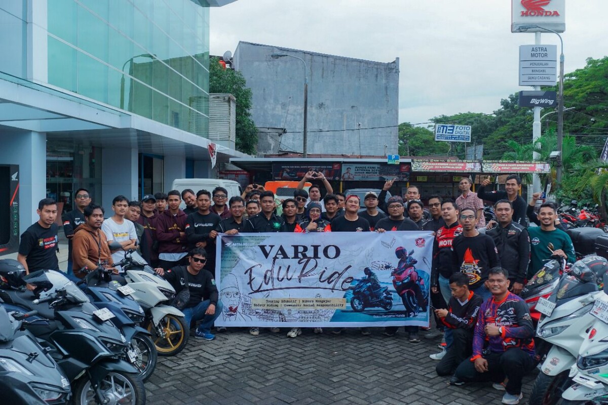 Vario EduRide – Touring Edukatif Hingga Gathering Komunitas di Trans Studio Mall