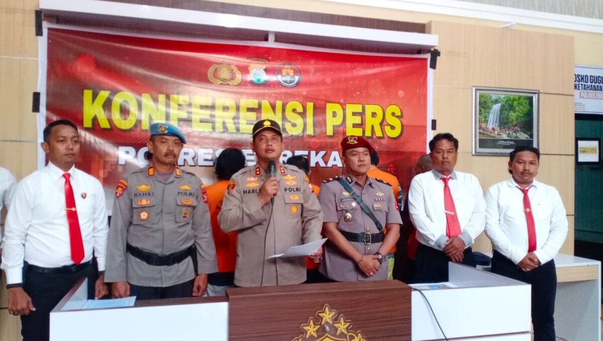 Lima Pelaku Penyalahgunaan Narkoba Jenis Sabu Ditangkap Polres Enrekang