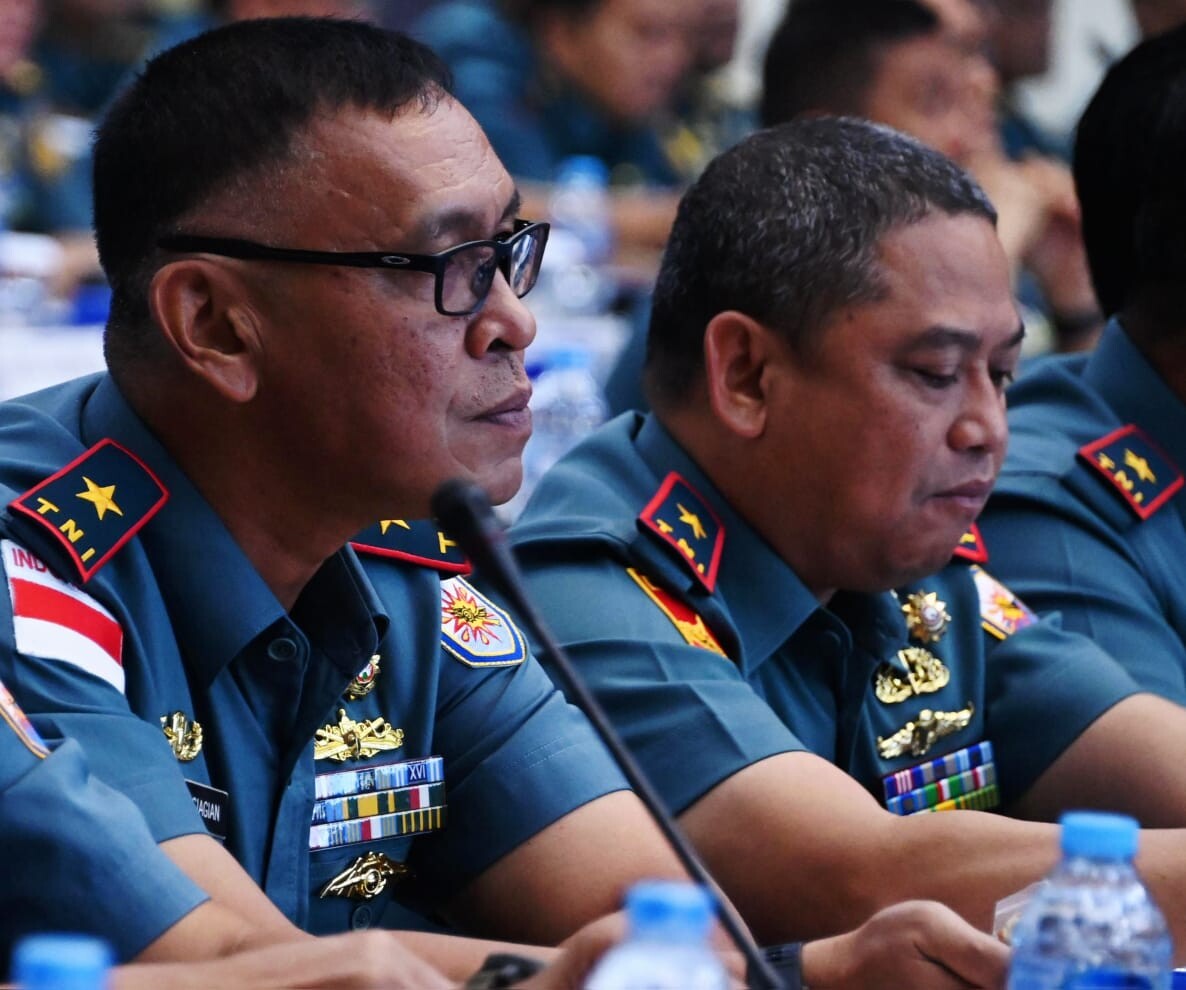 Danlantamal VI Makassar Ikuti Rakor Renaku I TNI AL Tahun 2025