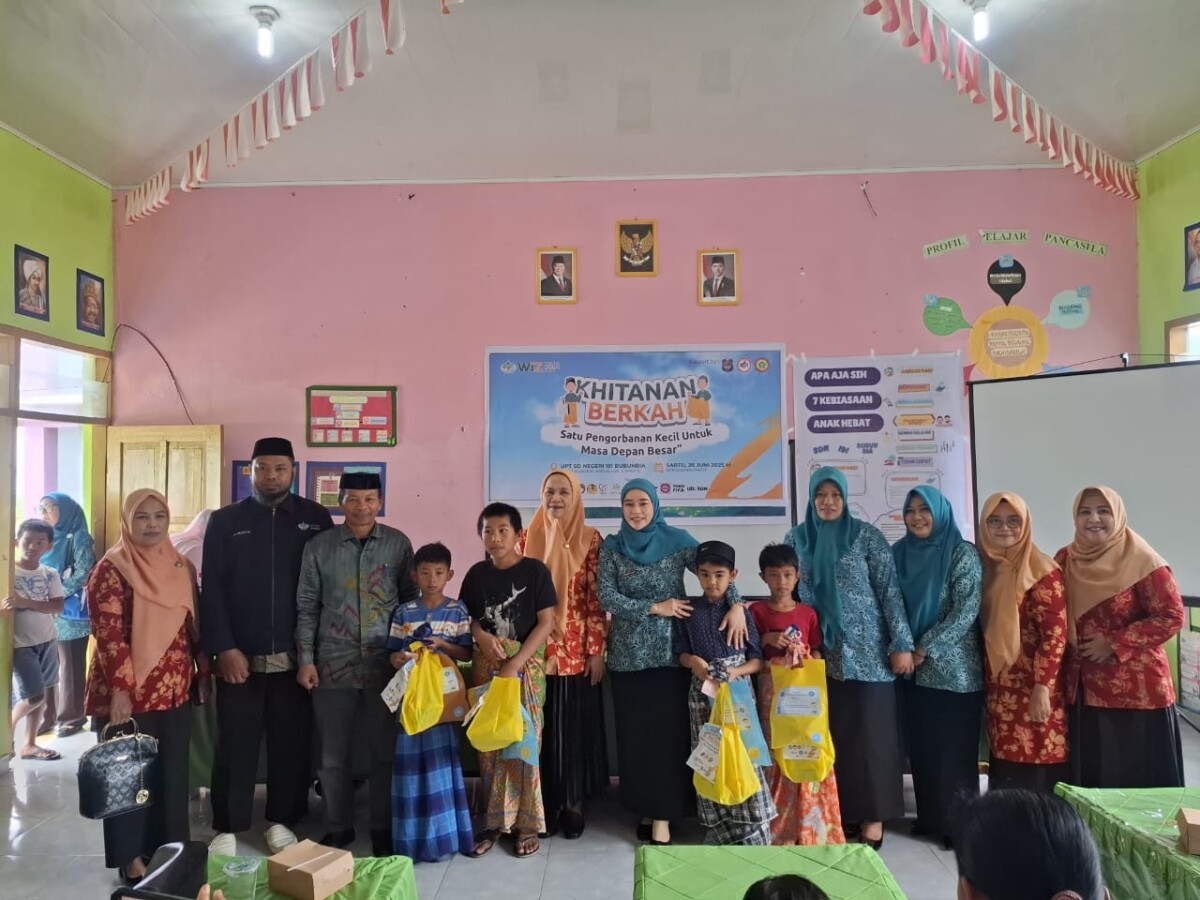 Ratnawati Yusuf Ritangnga Hadiri Khitanan Massal Gratis, Sumbang Celana Sunat