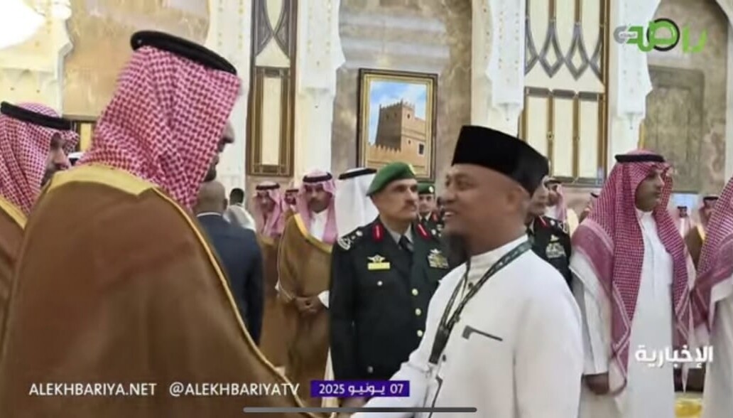 Gubernur Sulsel Hadiri Jamuan Kehormatan Putra Mahkota Arab Saudi di Istana Mina