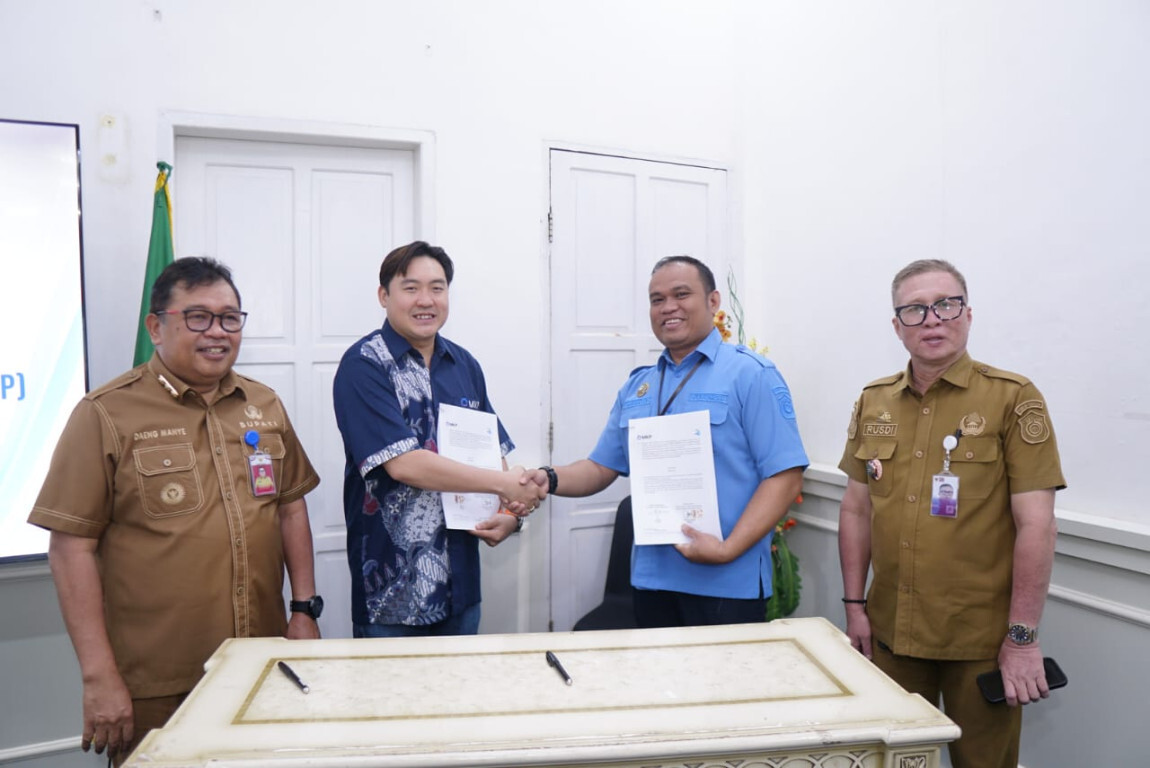 Bupati Takalar Saksikan Penandatanganan Mou PDAM dengan PT Mitra Kasih Perkasa