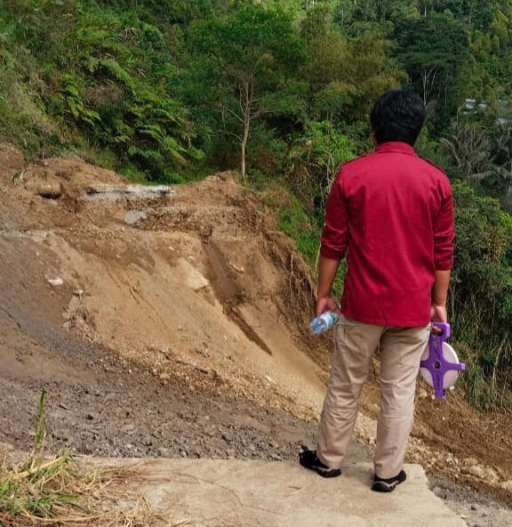 Air Terjun Kembar Barambang Rusak Total