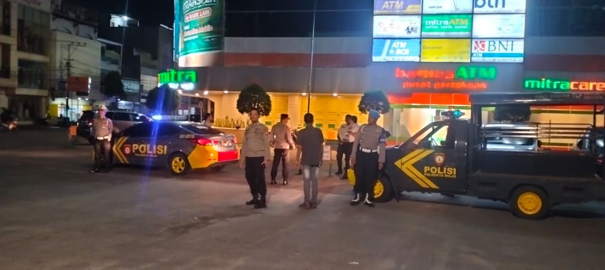Jaga Keamanan Malam Kota Makassar, Polres Pelabuhan Makassar Gencarkan Patroli KRYD