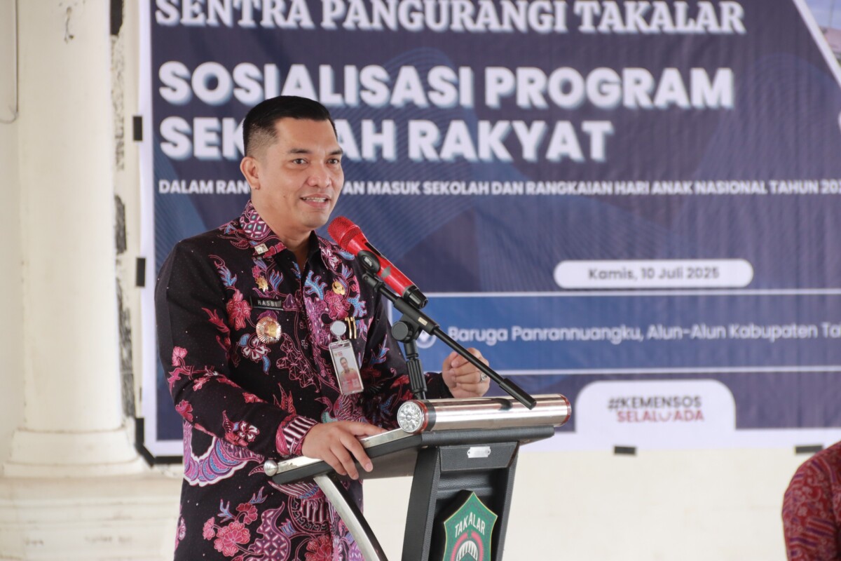 Sekda Takalar: Sekolah Rakyat Memutus Mata Rantai Kemiskinan Lewat Pendidikan Berkualitas