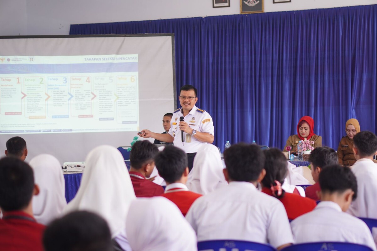 Sosialisasi Sipencatar Kementerian Perhubungan di Kota Palu, Tarik Antusiasme Siswa SMA dan SMK