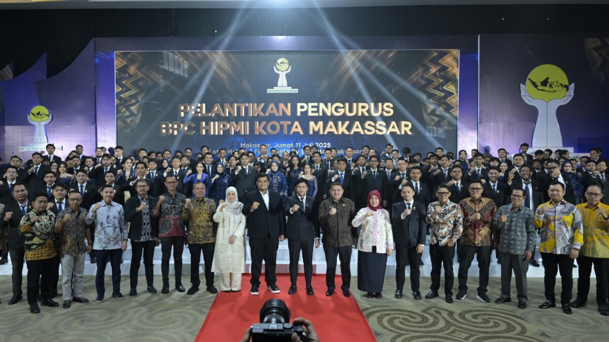 Tetta Event Organizer, di Balik Kesuksesan Pelantikan BPC HIPMI Makassar Periode 2025-2028  