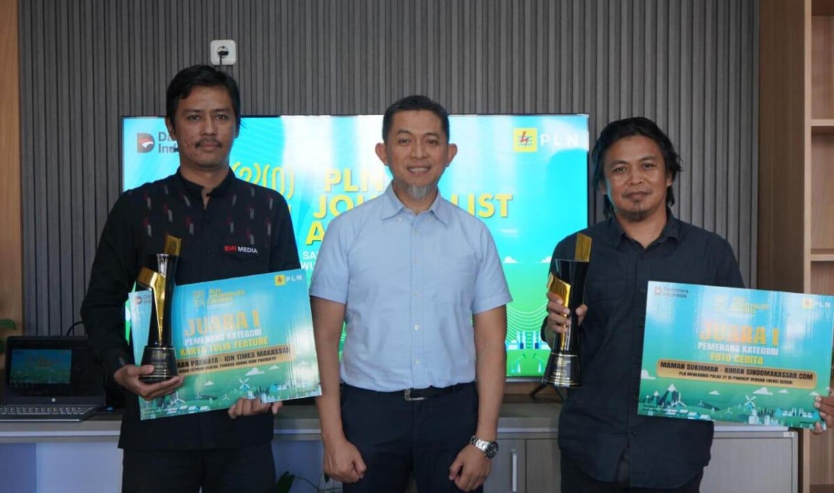 Usung Tema Energi Bersih, Dua Jurnalis Sulawesi Selatan Kembali Raih Penghargaan Direktur Utama dalam PLN Journalist Awards 2024