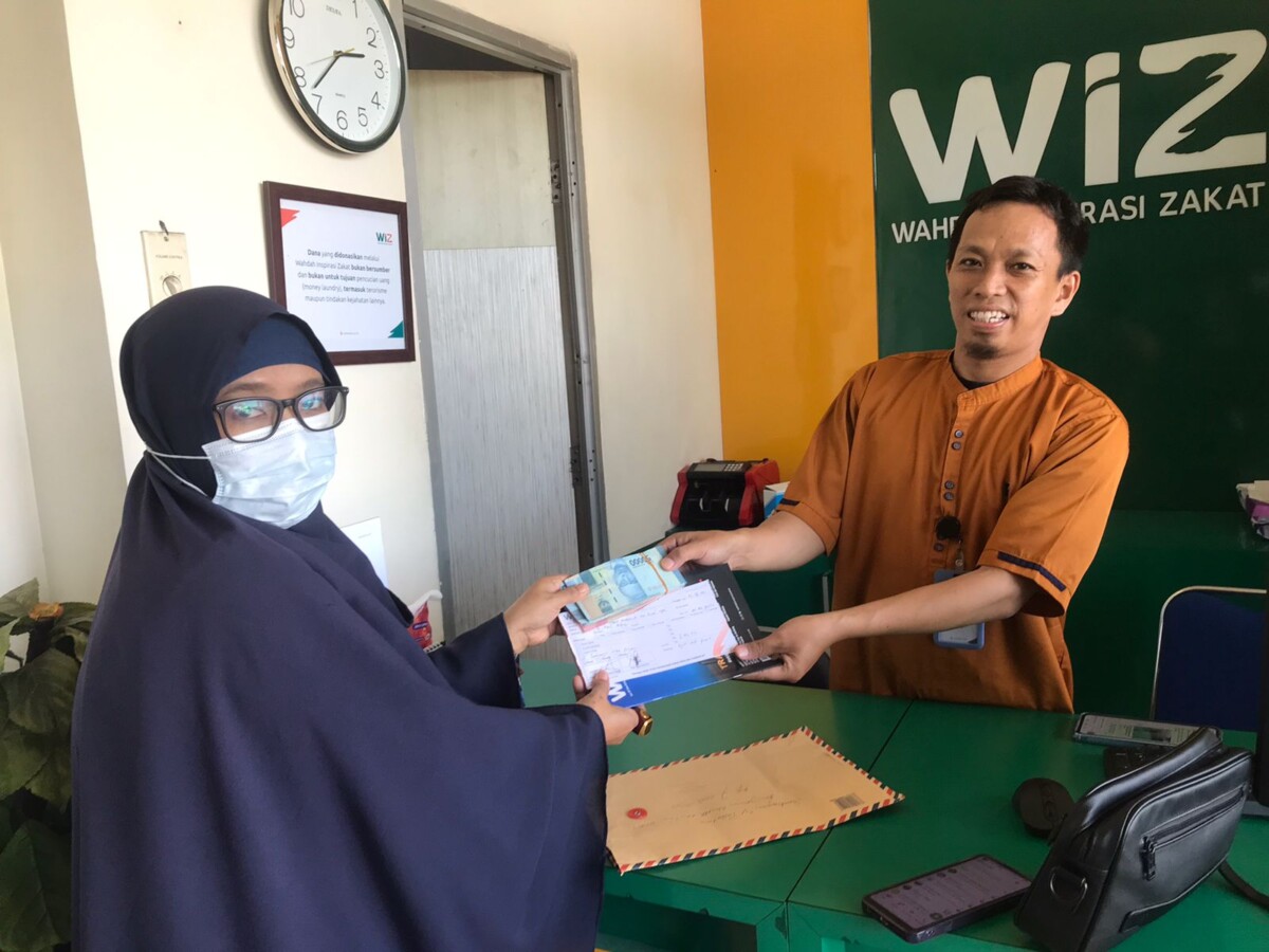 Melalui WIZ, UPRI Makassar Salurkan Bantuan untuk Palestina