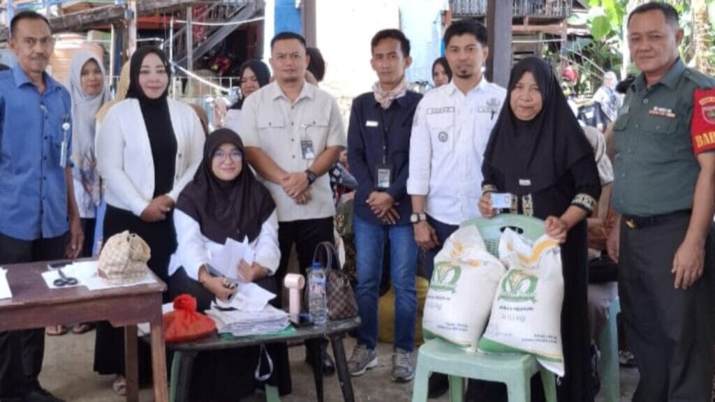 519 Ton Program Bantuan Beras Gratis di Wajo Telah Tersalurkan ke Masyarakat
