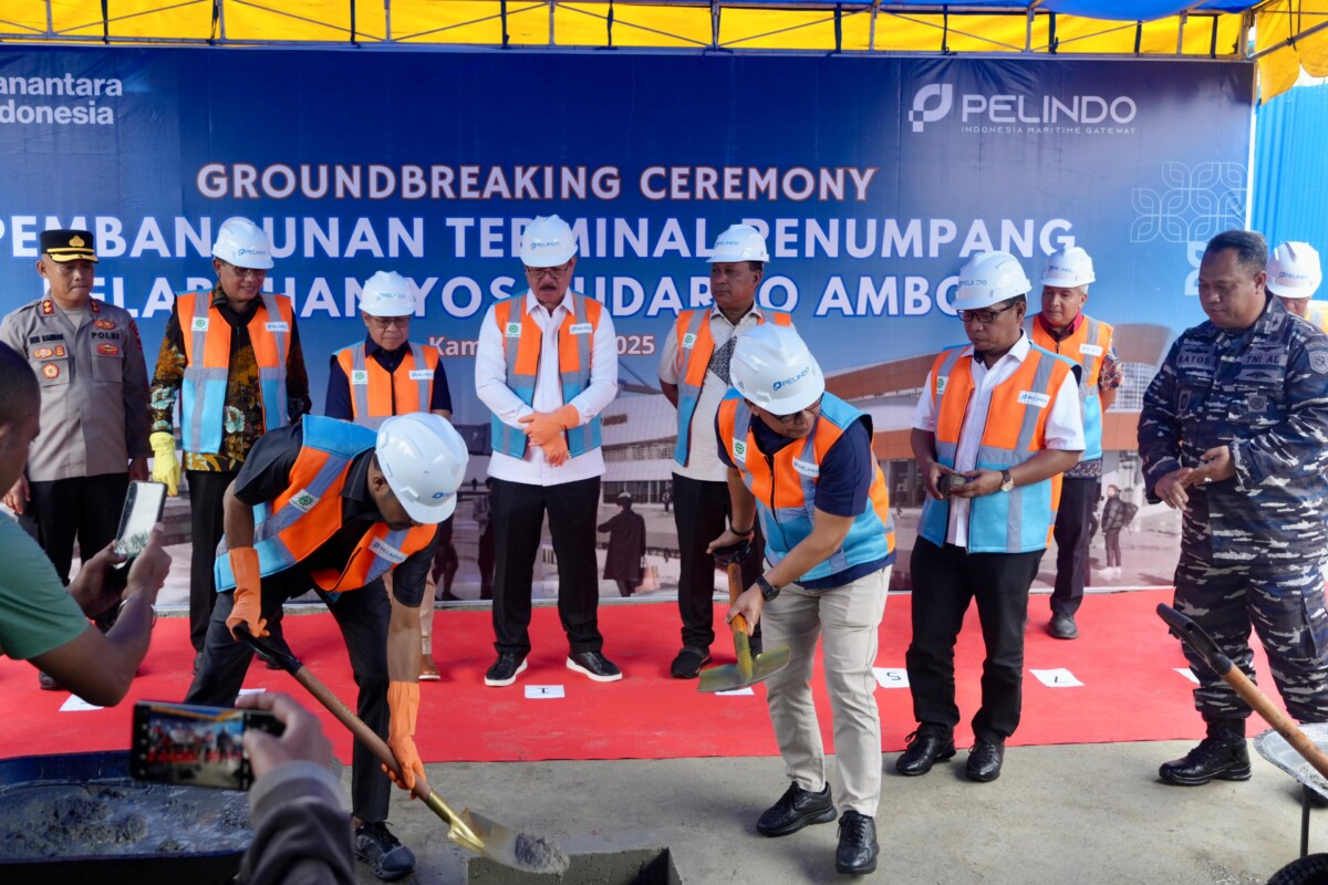 Dukung Konektivitas Nasional, Pelindo Groundbreaking Terminal Penumpang Pelabuhan Yos Sudarso Ambon