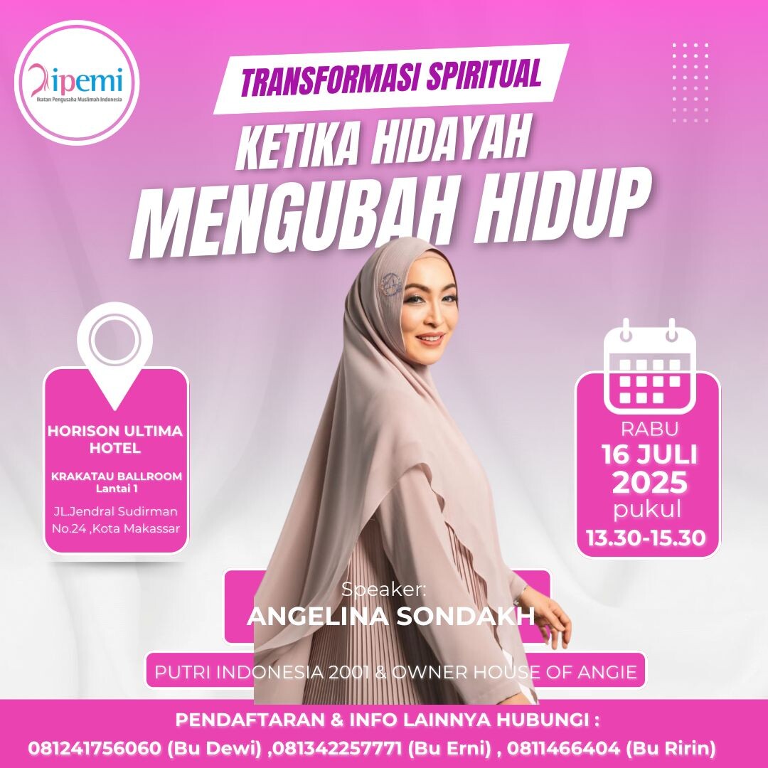 Ipemi Sulsel Akan Hadirkan Angelina Sondakh