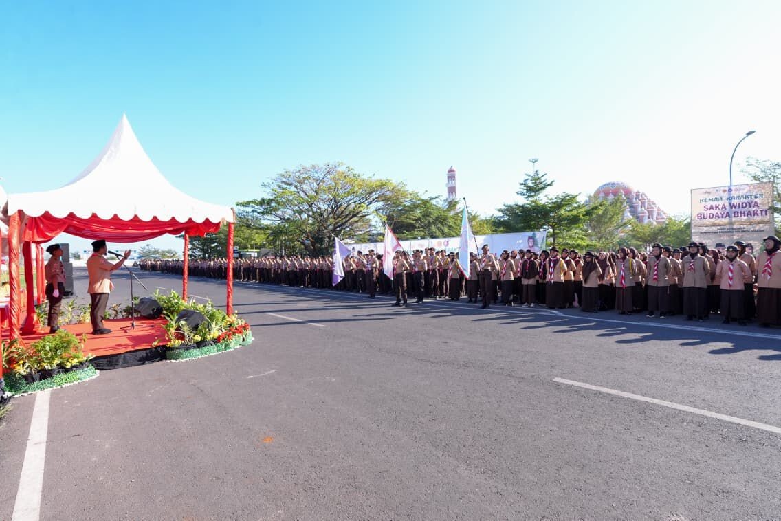 Hari Pramuka ke-64 Tingkat Provinsi, Gubernur Sulsel Serukan Semangat Kebersamaan
