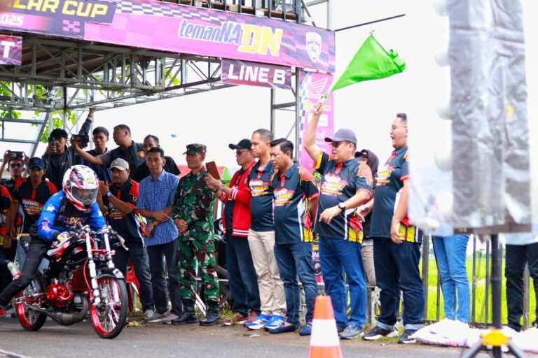 Bupati Takalar Lepas Peserta Drag Bike