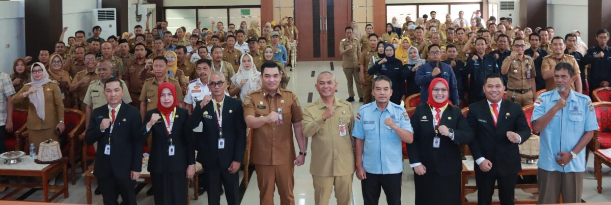 Sekda Takalar Launching Aksi Perubahan Peserta PKA Angkatan II